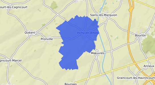 prix immobilier Inchy en Artois