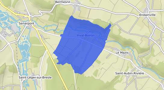 prix immobilier Inval Boiron