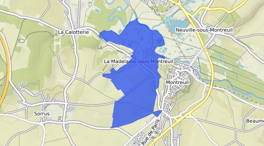 prix immobilier La Madelaine sous Montreuil