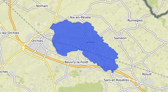 prix immobilier Landas