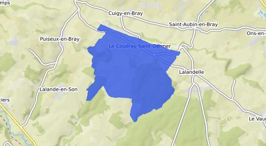 prix immobilier Le Coudray Saint Germer