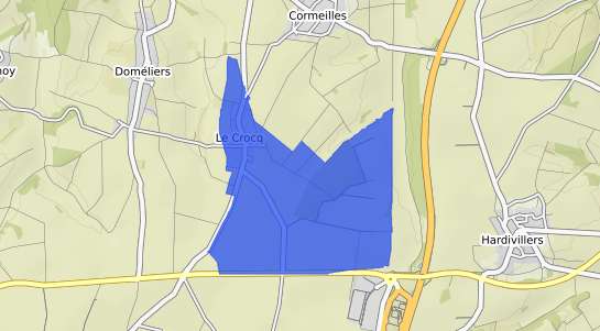 prix immobilier Le Crocq