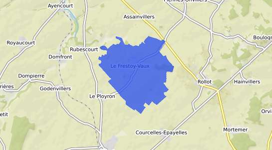 prix immobilier Le Frestoy Vaux