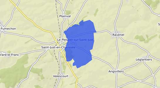 prix immobilier Le Plessier sur Saint Just