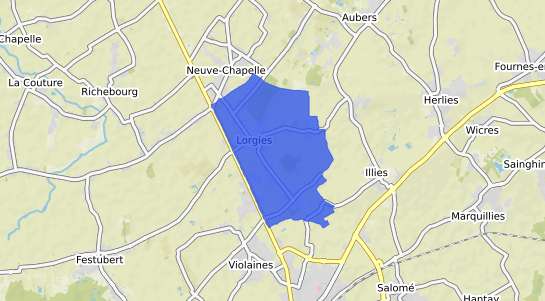 prix immobilier Lorgies