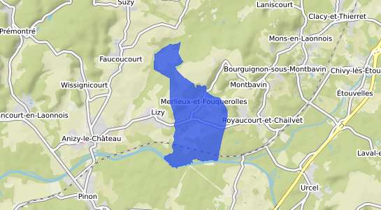 prix immobilier Merlieux-et-Fouquerolles