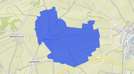 prix immobilier Millencourt