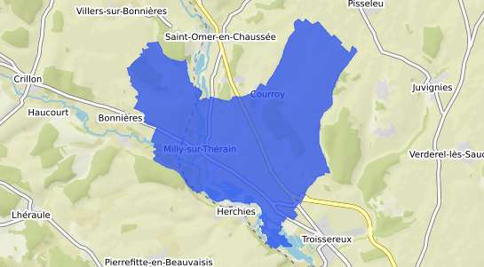 prix immobilier Milly sur Th�rain