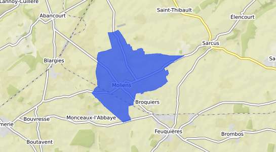 prix immobilier Moliens