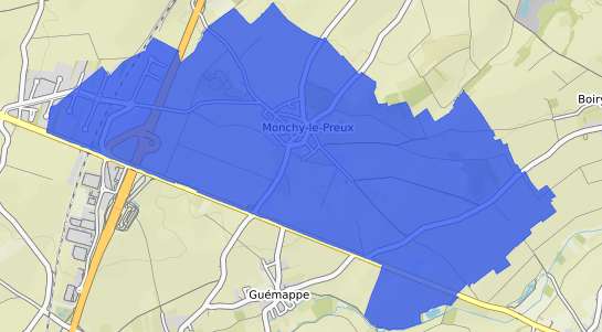 prix immobilier Monchy le Preux