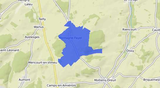 prix immobilier Montagne Fayel