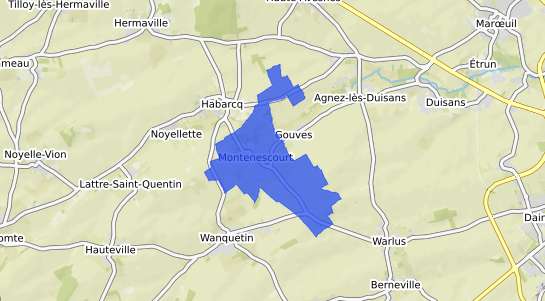prix immobilier Montenescourt