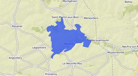 prix immobilier Montiers