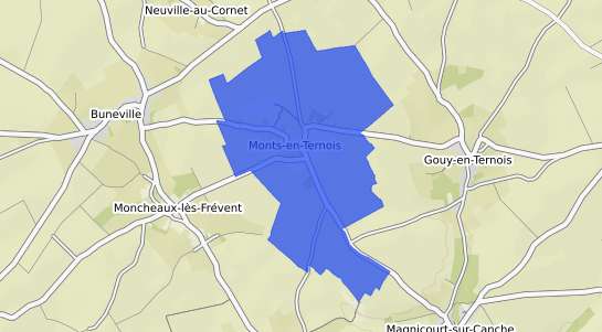 prix immobilier Monts en Ternois