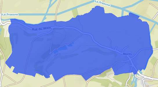 prix immobilier Monts