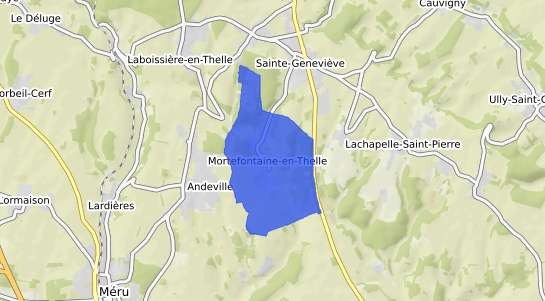 prix immobilier Mortefontaine en Thelle