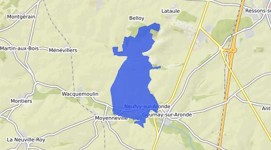 prix immobilier Neufvy sur Aronde