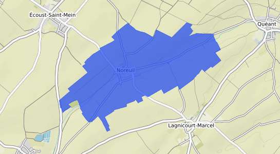 prix immobilier Noreuil