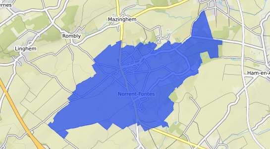 prix immobilier Norrent Fontes