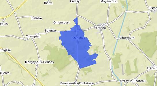 prix immobilier Ognolles