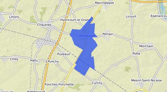 prix immobilier Omicourt