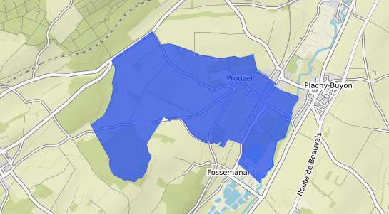 prix immobilier Prouzel