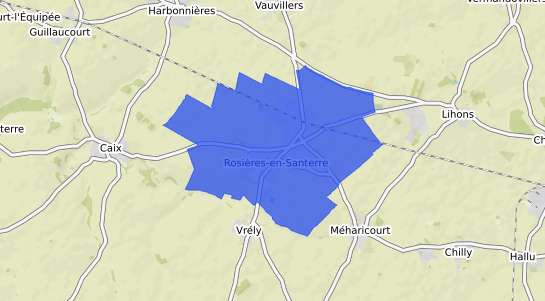 prix immobilier Rosires en Santerre