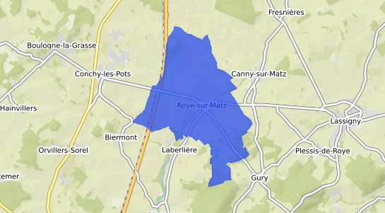 prix immobilier Roye sur Matz