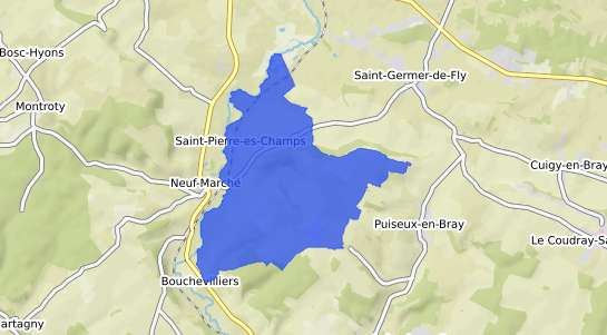 prix immobilier Saint Pierre es Champs