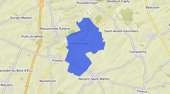 prix immobilier Sainte Eusoye