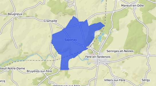 prix immobilier Saponay