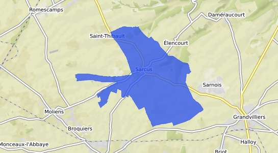 prix immobilier Sarcus