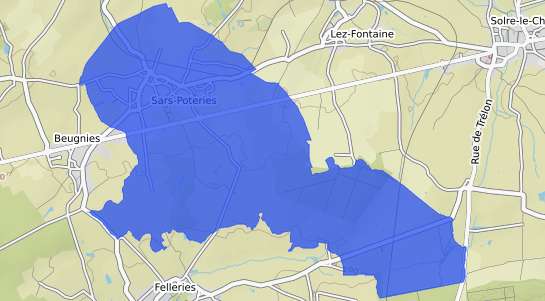 prix immobilier Sars Poteries