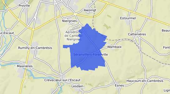 prix immobilier S�ranvillers Forenville