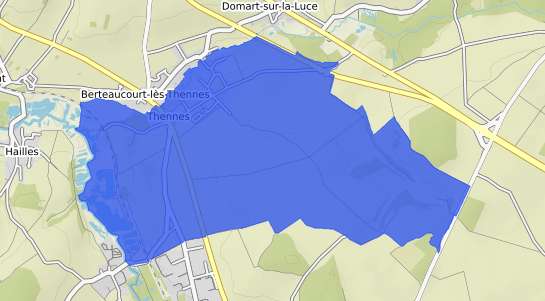 prix immobilier Thennes