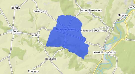 prix immobilier Thury en Valois