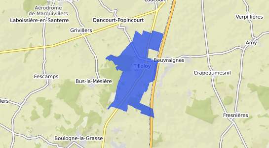 prix immobilier Tilloloy