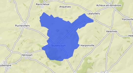 prix immobilier Toutencourt