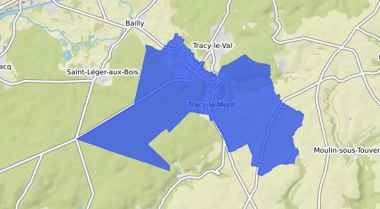prix immobilier Tracy le Mont