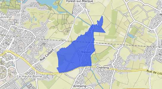 prix immobilier Tressin