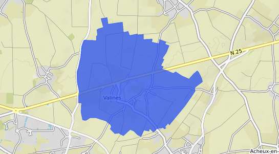 prix immobilier Valines