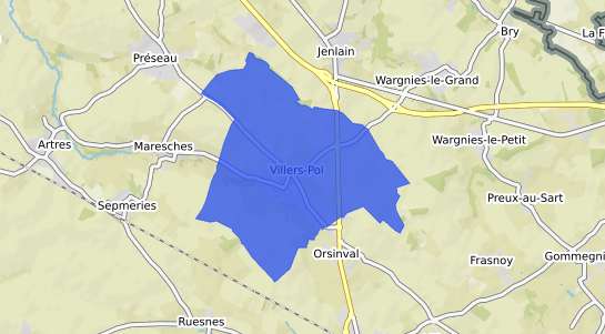 prix immobilier Villers Pol