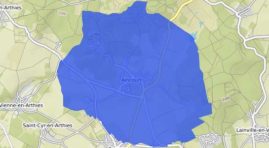 prix immobilier Aincourt