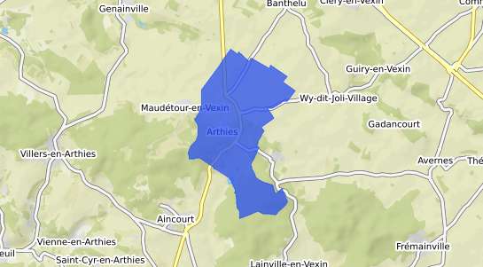 prix immobilier Arthies