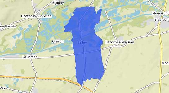 prix immobilier Balloy