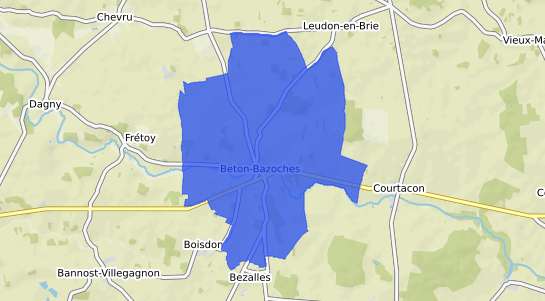 prix immobilier Beton Bazoches