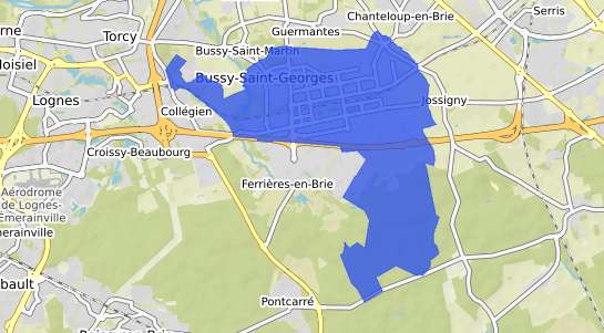 prix immobilier Bussy Saint Georges