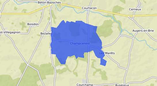prix immobilier Champcenest