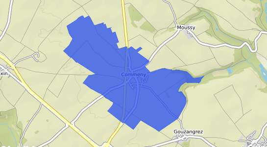 prix immobilier Commeny