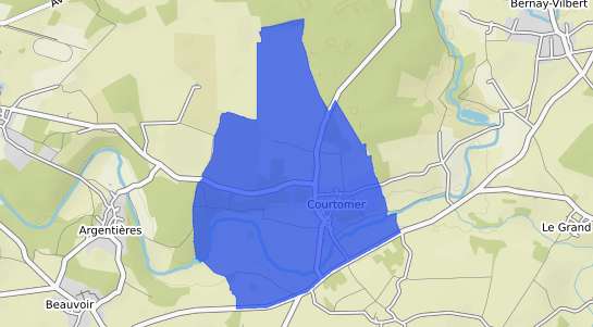 prix immobilier Courtomer